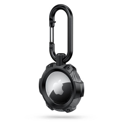 Husa Airtag Tech-Protect carbon foto