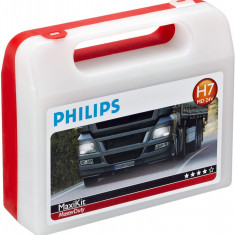 Set Becuri Rezerva Camion Philips H7/H7 24V + Becuri Semnalizare + Sigurante MaxiKit MasterDuty 55560LKMDKM