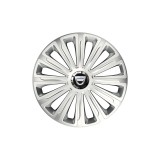 Cumpara ieftin Set 4 capace roti Cu Inel Cromat Trend R15 pentru gama auto Dacia, Autohelix MSA