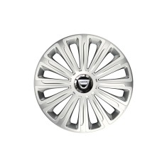 Set 4 capace roti Cu Inel Cromat Trend R16 pentru gama auto Dacia