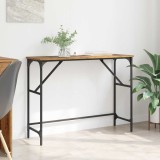 vidaXL Masă de consolă Lemn vechi 100 x 32 x 75 cm Lemn compozit 882205