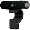 Webcam Logitech Brio 4K UHD, 13MP, USB 3.0, Zoom 5x, Microfon, 90&deg; dFoV, Montare Laptop/Monitor, Negru