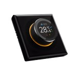 Termostat inteligent de ambient pentru centrala BIRAI&reg; Design modern Smart Controlat Prin Internet/Smartphone WI-FI Aplicatia Tuya Programare Saptaman