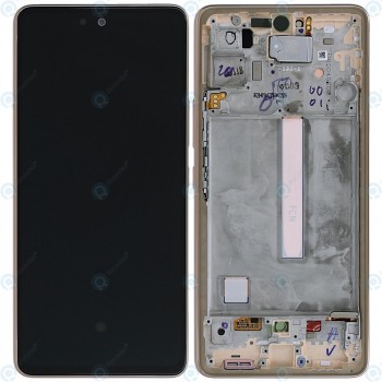 Samsung Galaxy A53 5G (SM-A536B) Unitate de afișare completă piersică GH82-28025D GH82-28024D foto