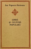 Cumpara ieftin Limba si cultura populara - 1983 - Ion Popescu Sireteanu (AN64)