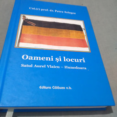 OAMENI SI LOCURI SATUL AUREL VLAICU -HUNEDOARA 2018 AUTOGRAFUL AUTORULUI