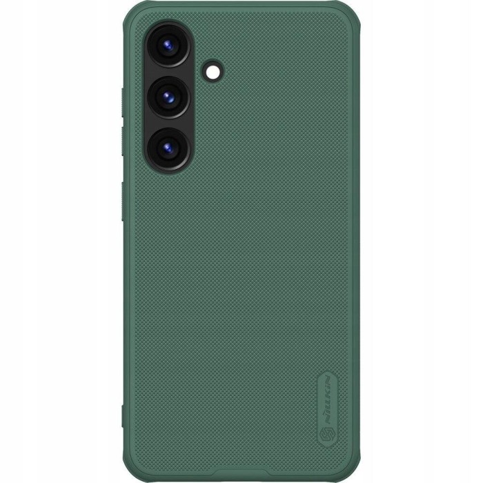 Husa telefon pentru Galaxy S24 Plus, Nillkin, Plastic, Verde inchis