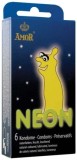 Prezervative Fosforescente Amor "Neon" 6 Bucati