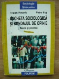 TRAIAN ROTARIU / PETRE ILUT - ANCHETA SOCIOLOGICA SI SONDAJUL DE OPINIE - 1997