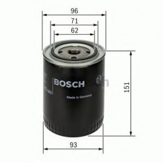 Filtru ulei BOSCH 0451203012 Vw Passat B3/b4/B5; Transporter T3, T4; Jetta 1, Vento; Golf 3, Inca, Jetta 2, Lt 28-35 1, Caddy 2 , Audi A4 B5/B6/B7, foto