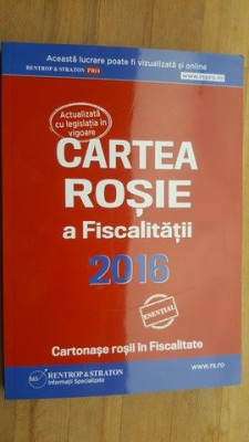 Cartea rosie a fiscalitatii 2016 foto