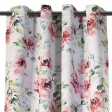 Set 2 draperii blackout , Zola, Model floral, 140x250 cm