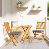 VidaXL Set bistro de grădină - Lemn de acacia solid