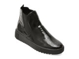 Cumpara ieftin Ghete REMONTE negre, R7994, din piele ecologica lacuita