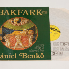 Dániel Benkő – Bakfark 4 - disc vinil ( vinyl , LP ) NOU