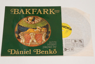 D&amp;aacute;niel Benkő &amp;ndash; Bakfark 4 - disc vinil ( vinyl , LP ) NOU foto