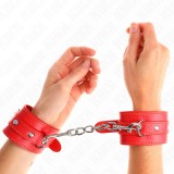 Kink Wrist Restraint-Manșete Subțiri pentru &Icirc;ncheieturi Roșii