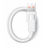 Cablu Date Honor Magic5 Lite USB-A To USB-C 6A 66W Alb Service Pack, Xiaomi