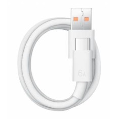 Cablu Date Xiaomi Mi 11 USB-A To USB-C 6A 66W Alb Service Pack