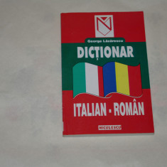 Dictionar Italian - Roman - George Lazarescu - 2001