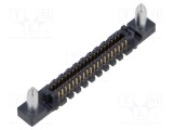 Conector PCB-PCB tată PIN 80 1,27mm SEAM aurit THT SAMTEC