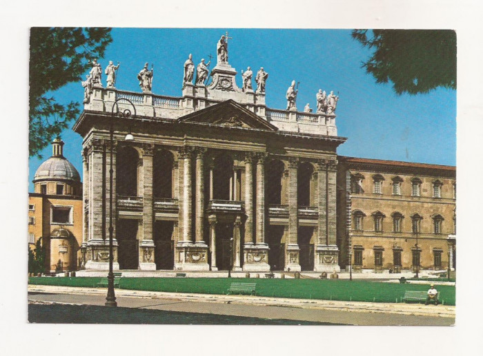 FA54-Carte Postala- ITALIA- Roma, Basilica di S. Giovanni in Laterano, 1968