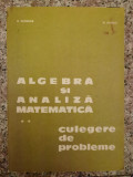 Cumpara ieftin Algebra Si Analiza Matematica Vol.2 Culegere De Probleme - D.flondor N.donciu ,553425