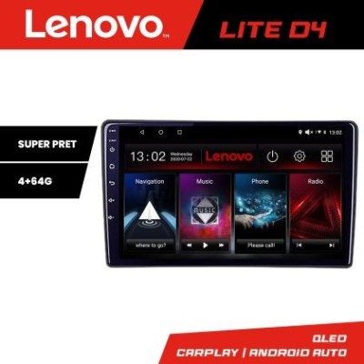 Navigatie Renault Trafic 2008-2012 Lenovo 8 core 4+64 GB Android Waze USB Navigatie Internet Youtube Radio CarStore Technology foto