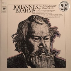 Vinil 2xLP Johannes Brahms &lrm;&ndash; Die 2 Streichsextette Op. 18 und Op. 36 (NM)