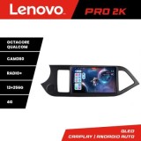 Navigatie Kia Picanto 2011-2015 Lenovo Kit-217 8 core QLED 2K 12+256 360 Android Waze USB Navigatie Internet Youtube Radio CarStore Technology