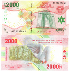 Statele Africii Centrale 2 000 Franci 2020(22) P-702 foto