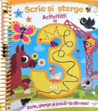 Scrie si sterge. Activitati la 3 ani - Editura Litera
