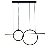 LUSTRA LED TITANIA AJUSTABILA 72W 3900LM 3000K 4000K 6500K