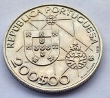 437. Moneda Portugalia 200 escudos 1992 (New World - America)