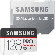 Card de memorie Samsung MB-MJ128GA/EU PRO Endurance 128GB Clasa 10 UHS-I + Adaptor SD foto