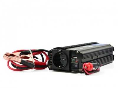 Convertor de tensiune 24V/230V 500/1000W, GEKO G17005 foto