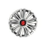 Cumpara ieftin Set 4 capace roti Cu Inel Cromat Royal R16 pentru gama auto Suzuki, Autohelix MSA