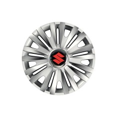 Set 4 capace roti Cu Inel Cromat Royal R16 pentru gama auto Suzuki