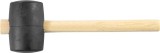 Kladivo Strend Pro 900 g, gumen&eacute;, Blackhead, dreven&aacute; r&uacute;čka