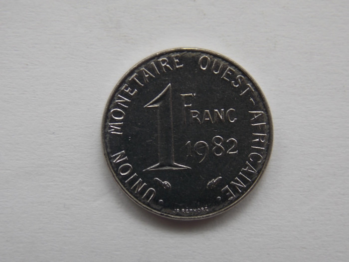 1 FRANC 1982 STATELE AFRICANE DE VEST