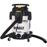 Aspirator umed/uscat DXV38S-QT Stealthsonic, 38L, inox, 42.5 l/s, furtun 2.1m/48 mm, 800W