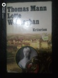 Lotte Weimarban-Thomas Mann