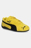 Puma sneakers din piele &icirc;ntoarsă Speedcat OG culoarea negru, 398846