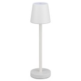 Lampa de masa 3w 4000k dimabil cu acumulator 4000mah - alb, V-TAC