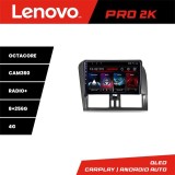 Navigatie Volvo XC60 2014-2018 Lenovo 8 core QLED 2K 8+256 360 Android Waze USB Navigatie Internet Youtube Radio