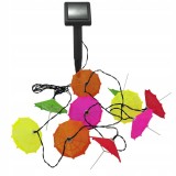 Ghirlanda decorativa Umbrele LED, lungime 1.8 m, 2 moduri iluminare, multicolora, exterior, IP44, Polux