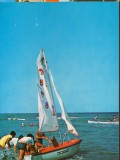 CPI B12662 CARTE POSTALA - MANGALIA NORD. NEPTUN, BARCA, Circulata, Fotografie