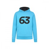 Mercedes AMG Petronas hanorac de bărbați cu glugă George Russell Hoody blue F1 Team 2024 - XXL