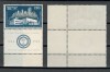 Israel 1952 Mi 72 + tab MNH - Inaugurarea organizatiei sioniste ZOA din Tel Aviv, Nestampilat