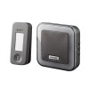 Kit sonerie fara fir Kinetic Lexman, 85 dB, 230 V, 7 melodii, raza actiune 150 m, IP44, Gri, General